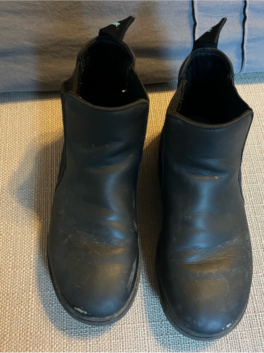Girls Black Native Chukka Boots